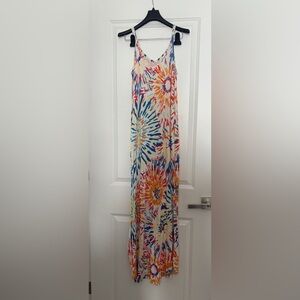 Size S long colorful maxi dress